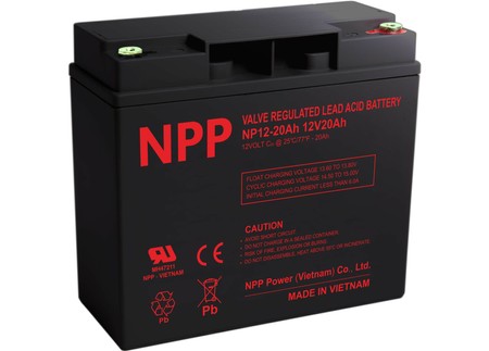 Akumulator AGM NP 12V 20Ah T12 NPP