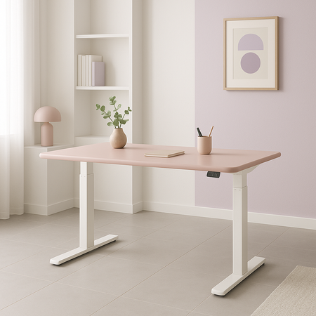 Blat MDF malowany proszkowo 160x80x2.5 Dusty Rose