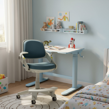 Fotel obrotowy dziecięcy dziecięce Spacetronik SPC-XD10S