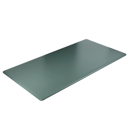 Biurko regulowane Vegard elektryczne dwusilnikowe MDF beżowo-zielone