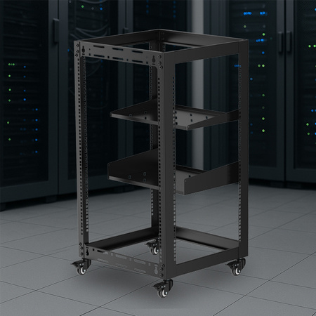 Mobile Network Cabinet 19 "Open Rack Pro-10U