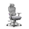 Ergonomiczny fotel Spacetronik LUMBO 44 Szary