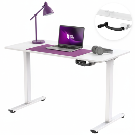 Manualne biurko Spacetronik Moris 113WW 120x60