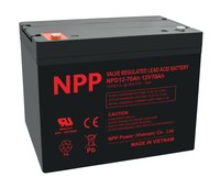 NPD 12V 70Ah T14 NPP series DEEP paste battery