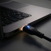 Kabel LED silikonowy  USB2.0 do USB-C 1m 