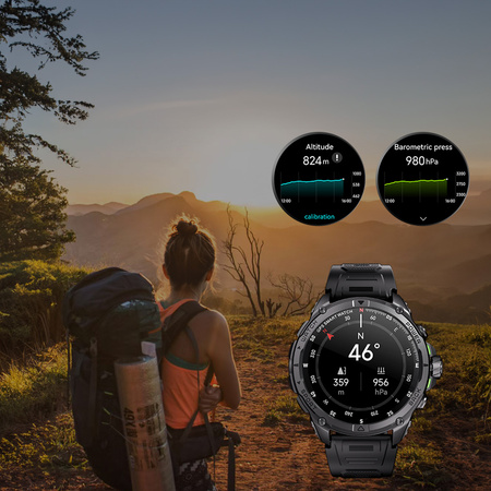 Smartwatch Kumi U5 Pro 170 trybów SPORT Srebrny