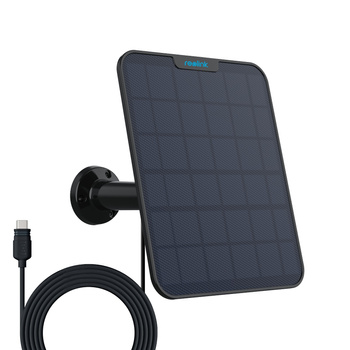 Solar panel 6W for USBC cameras Reolink 2 black 4m