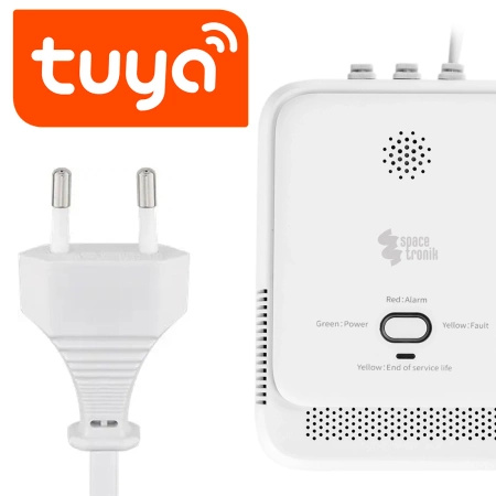 Czujnik 8x dymu gazu czadu Smart Dom SL-DZ-CDG05