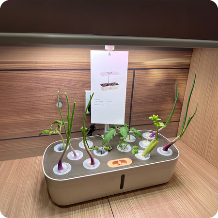 Doniczka do roślin z wyświetlaczem LCD SPGC10W