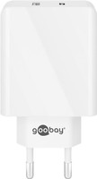 Goobay USB-C USB PD 25W power charger WHITE