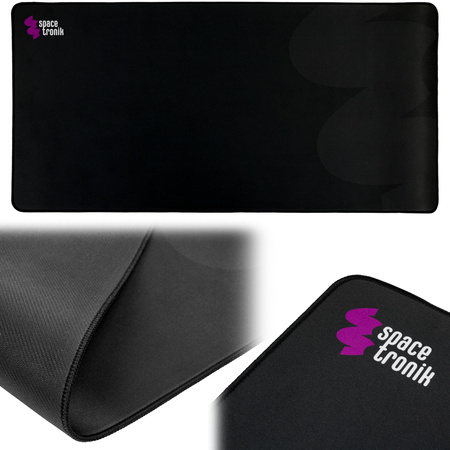 Mata podkładka na biurko czarna 80x40cm SPB072