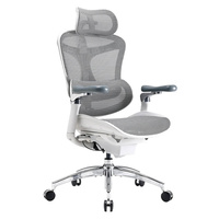 Doris 40 Grey swivel office chair