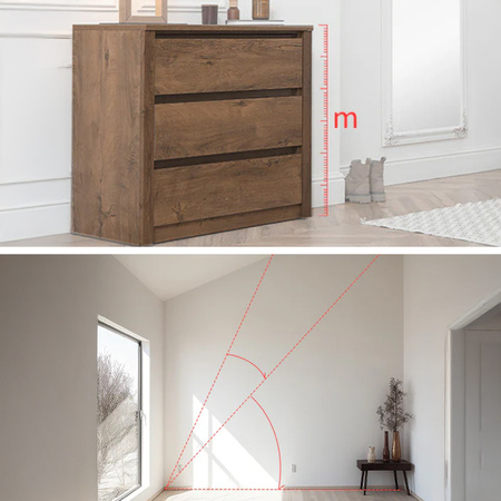 Dalmierz laserowy ręczny do 50m Noyafa NF-276L