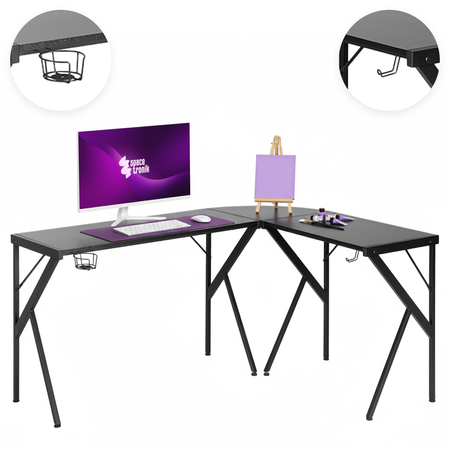 Narożne Biurko Loftowe 154cm Funky Furniture