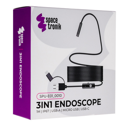USB-Endoskopkamera 3in1 IP67 7mm SPU-E01 1m