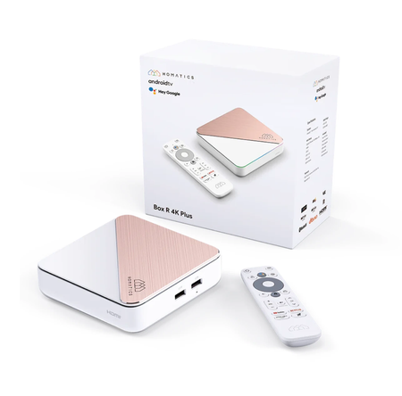 Android SMART TV Homatics Box R Plus 4K + Tuner