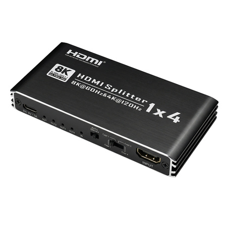 Rozgałęźnik HDMI 1x4 8K Spacetronik
