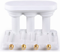 LNB monoblok Quad TRIPLEX Opticum ROBUST 3°