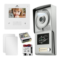 Single family video intercom set 43"