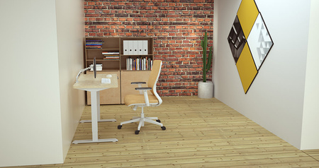 Spacetronik SPE-142G elektrischer Tischständer