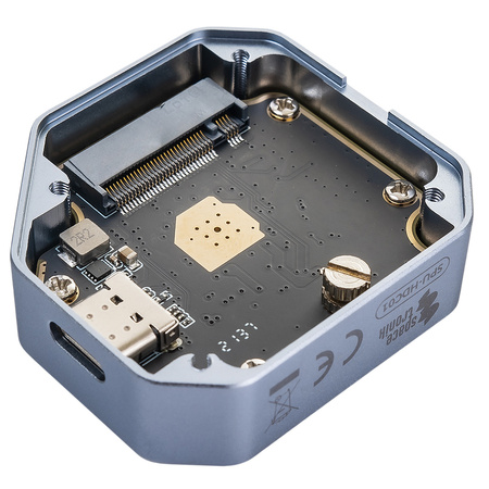 Prenosný mobilný kryt M.2 NVME 10 GB/s C disk