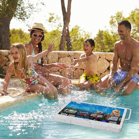 Przenośny mobilny TV bateria IP66 Smart 15.6"