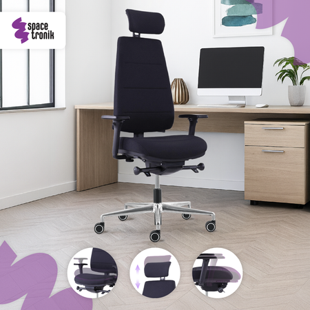 Fotel biurowy Spacetronik Mizar SPC-MIZAR-M0999