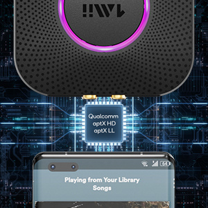 B06S Plus Bluetooth audio prijímač 5.2 aptX 30m