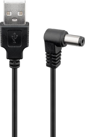 USB-Stromkabel - DC 55x21 Stecker Goobay 1m