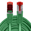 Kabel RJ45 CAT 6 S/FTP AWG27 LSZH zelený 3m