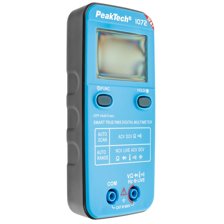 PeakTech P 1072 Smart Multimetr Cyfrowy 600V AC DC