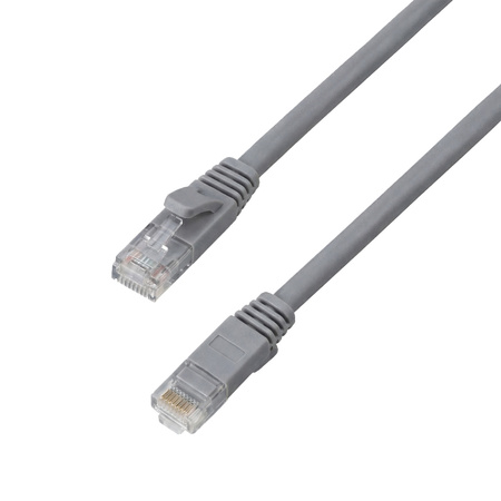 CAT 6A płaski kabel sieciowy U/UTP szary 30M