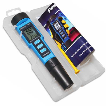 PeakTech 5306 pH-, Temperatur- und EC-Füllstandmessgerät