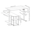 Spacetronik SPE-L120BB Loris electric desk