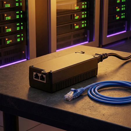 Injektor PoE Gigabit 30W IEEE 802.3af/a SP-IPOEG30