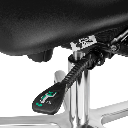 Ergonomiczny hoker regulowany SELLA czarny