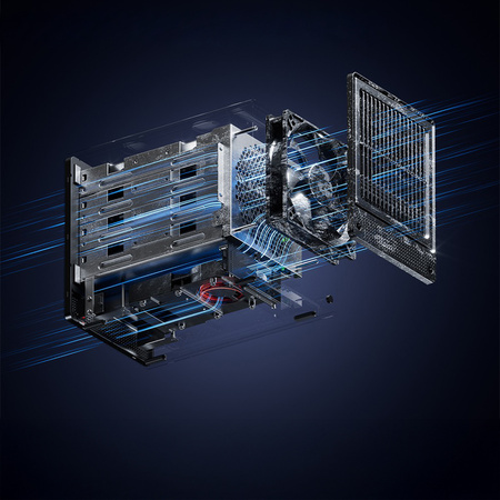 Mini PC NAS Ryzen 7 5825U Aoostar Pro 0+0