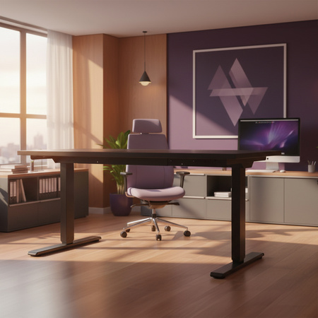 Elektryczny stelaż biurkowy Spacetronik SPE-224RD