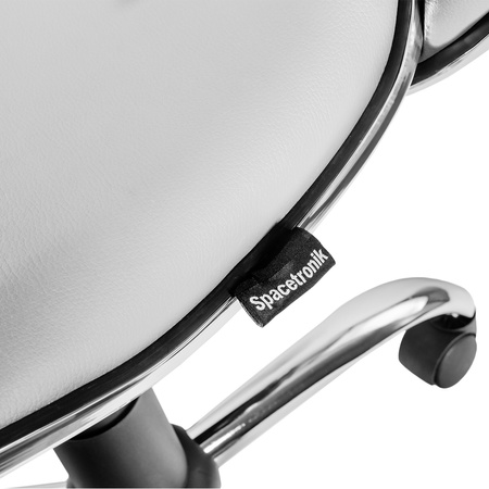 Krzesło kosmetyczne Spacetronik Binary (biały)