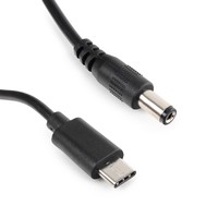 USB-C to DC 2.5/5.5 power adapter cable 100cm