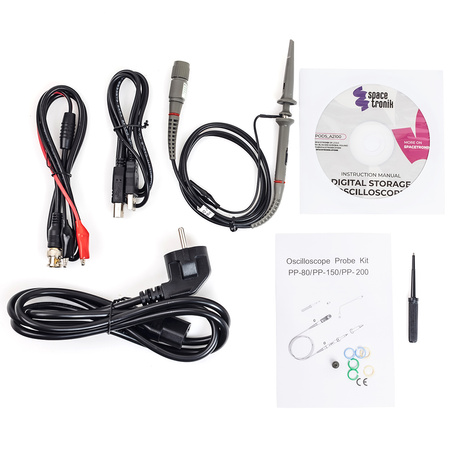 Digitales Oszilloskop 2CH 100MHz 1GS/s PeakTech 1404