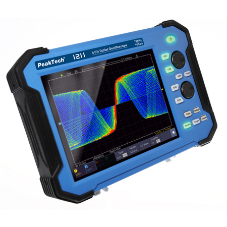 PeakTech 1211 4CH 70MHz 1GS/s tablet oscilloscope