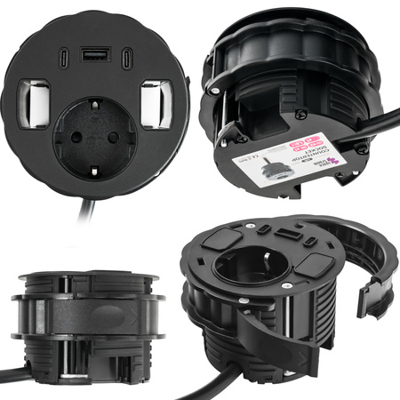 Gniazdo blatowe Spacetronik SPSRB41BB