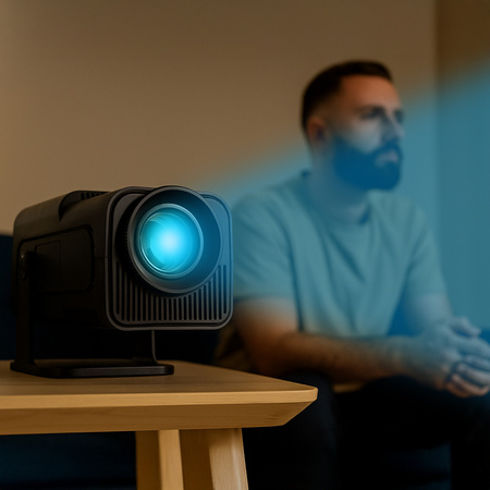 Projektor multimedialny HY320-NTV WhaleOS AI