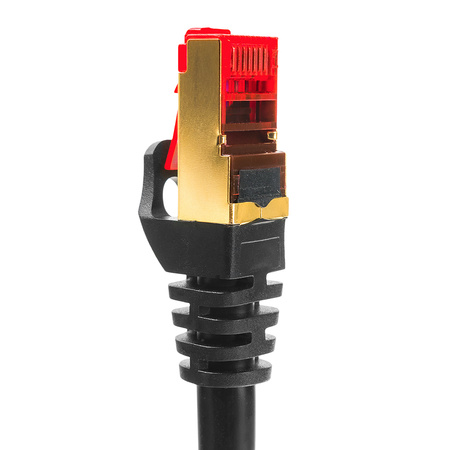 LAN cable CAT7 extension cable black 5m