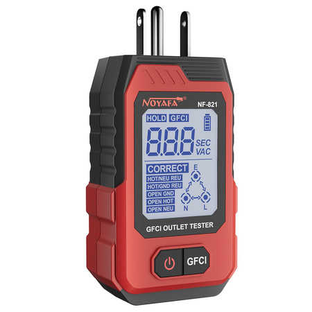 Tester gniazdek elektrycznych 120V Noyafa NF-821