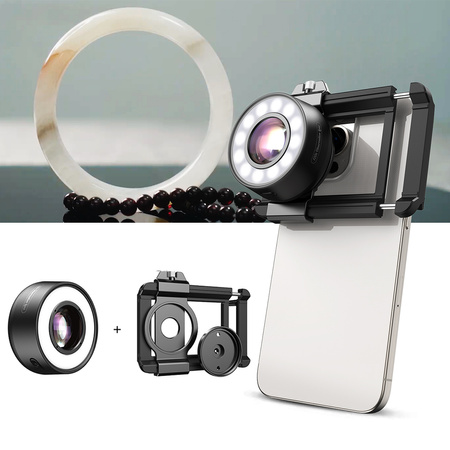 ZoomMacro 10-20x makroobjektiv pro smartphony