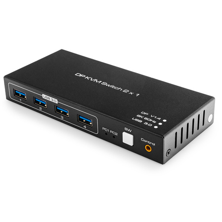 Spacetronik SPD-KVM23 8K 60Hz USB + DP KVM Switch