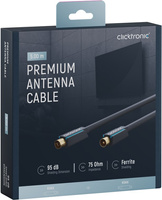 CLICKTRONIC TV connection IEC antenna cable 5m