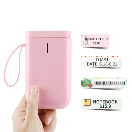 Niimbot D11 label printer pink